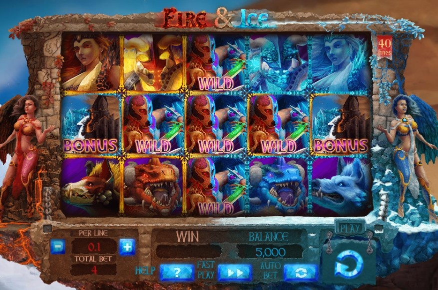 Fire and ice slot