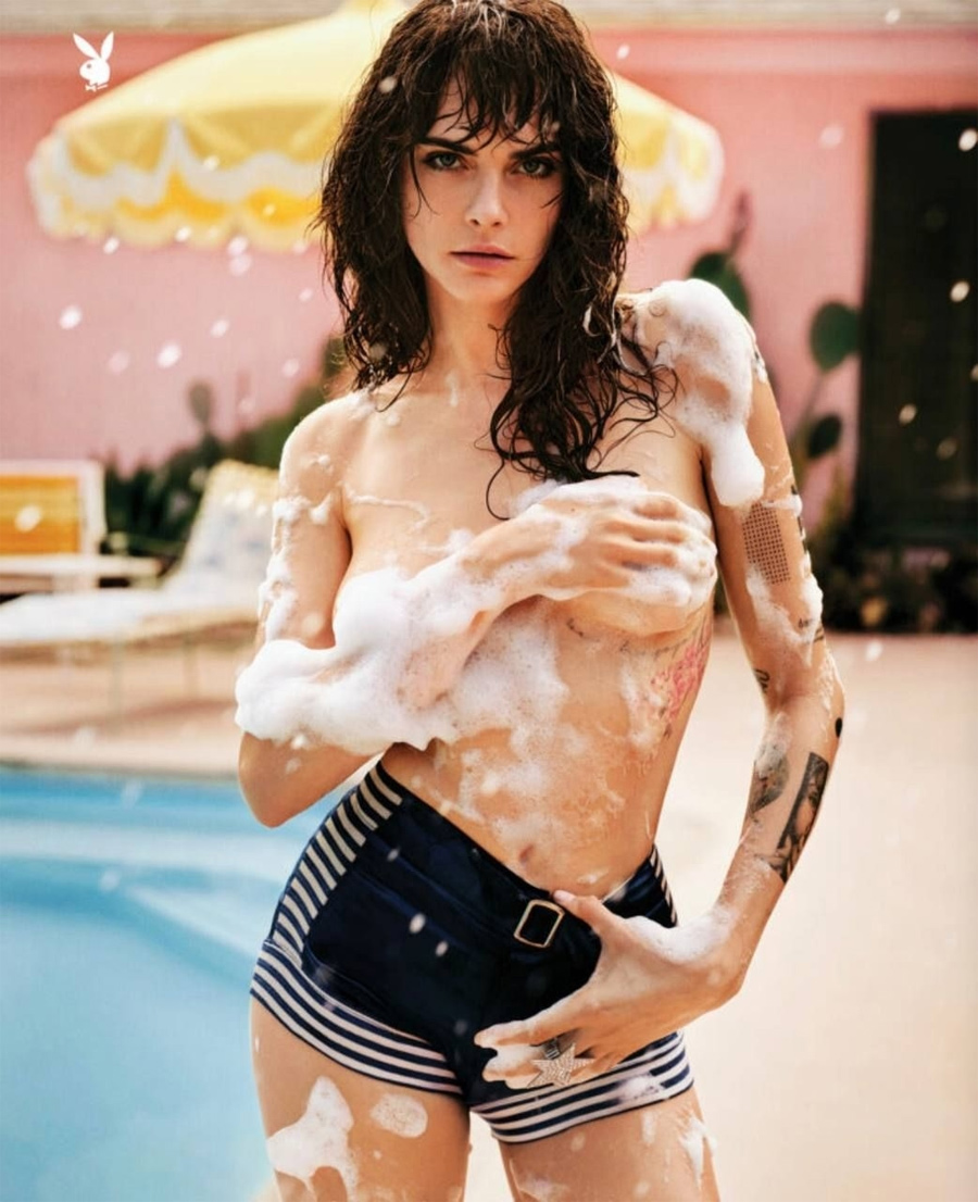 Кара Делевинь разделась для нового Playboy 2026 Кара Делевинь разделась для нового Playboy 2026