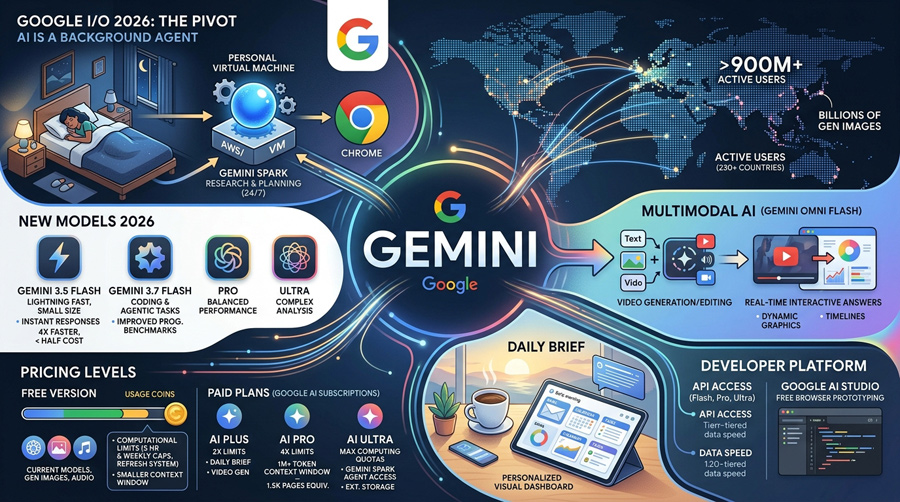 Gemini 2026: Google создал ИИ-экосистему будущего