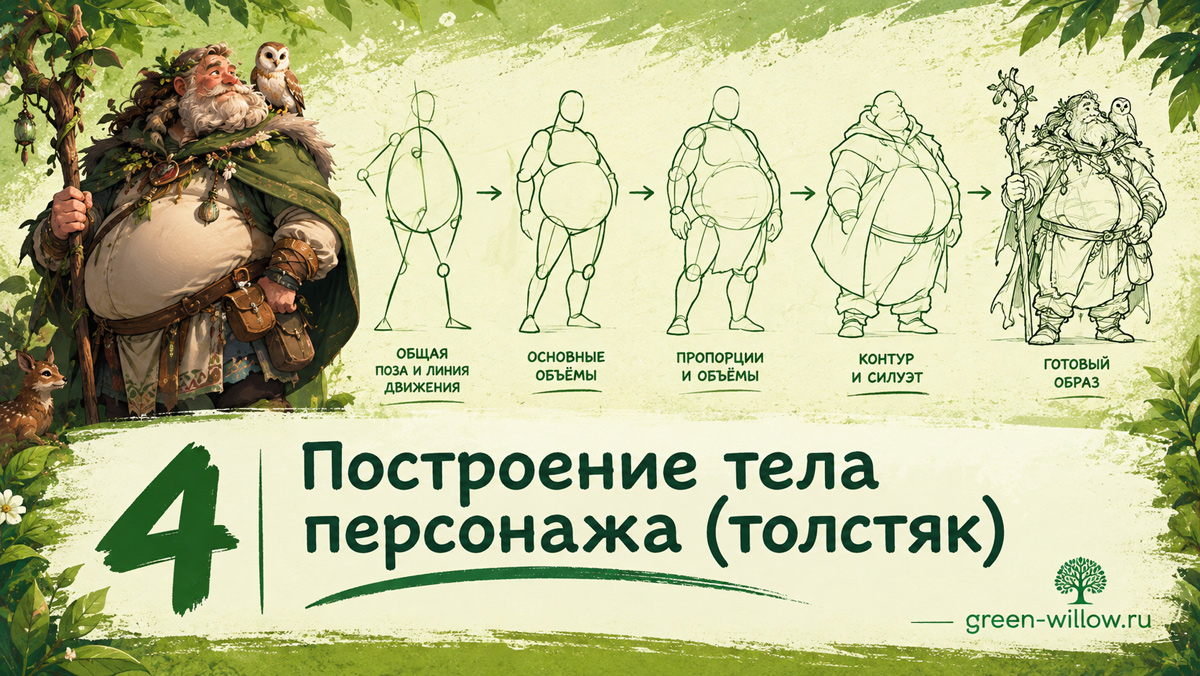 Основы построения тела «толстяк» Основы построения тела «толстяк»